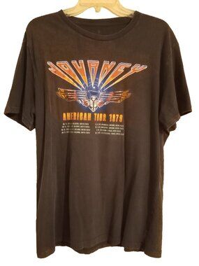 Journey American Tour 1979 gray t shirt